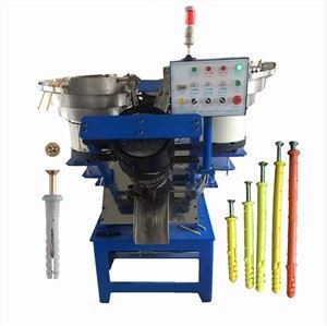 Muur bevestigingsmachine Nylon Plug Assembly Machine, Dowel Nail Assembly Machine